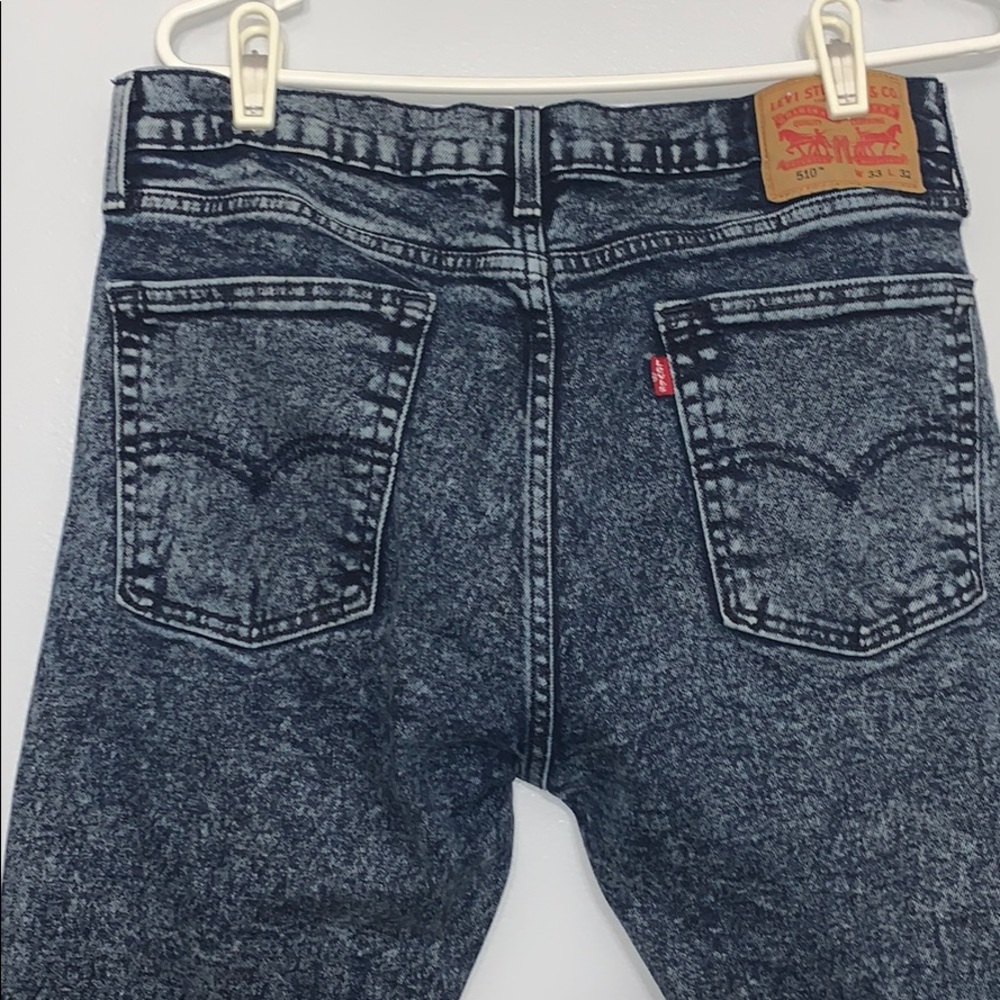 Acid wash Levi’s 510 33 32